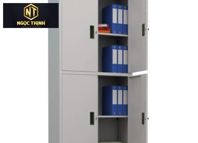 Tủ sắt sơn tĩnh điện gồm 4 khoang TS09K4N